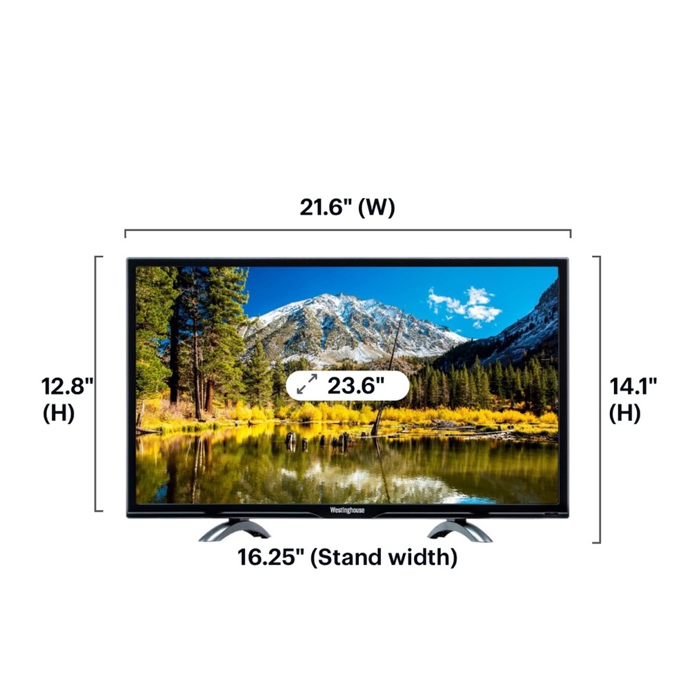 Westinghouse - 24" Class LED HD TV/DVD Combo
Model: WD24HB6101
SKU: 6202766